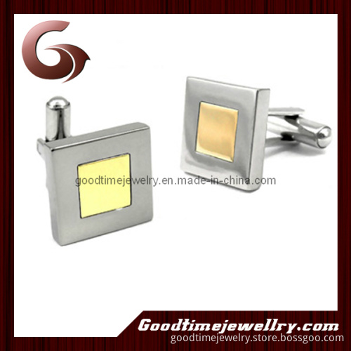 Square Metal Cufflinks